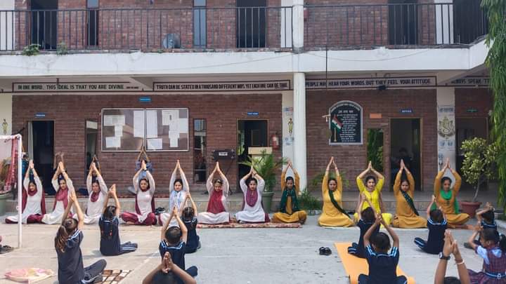 Celebration of International Yoga Day